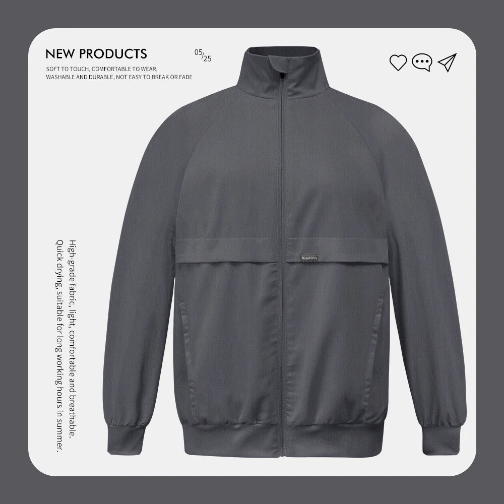 Long Sleeved Pet Scrub Jacket Outfit Surgery Doctor Nurse Coat Hospital Nursing Staff Uniforms Autumn Winter Dentistry Work Wear