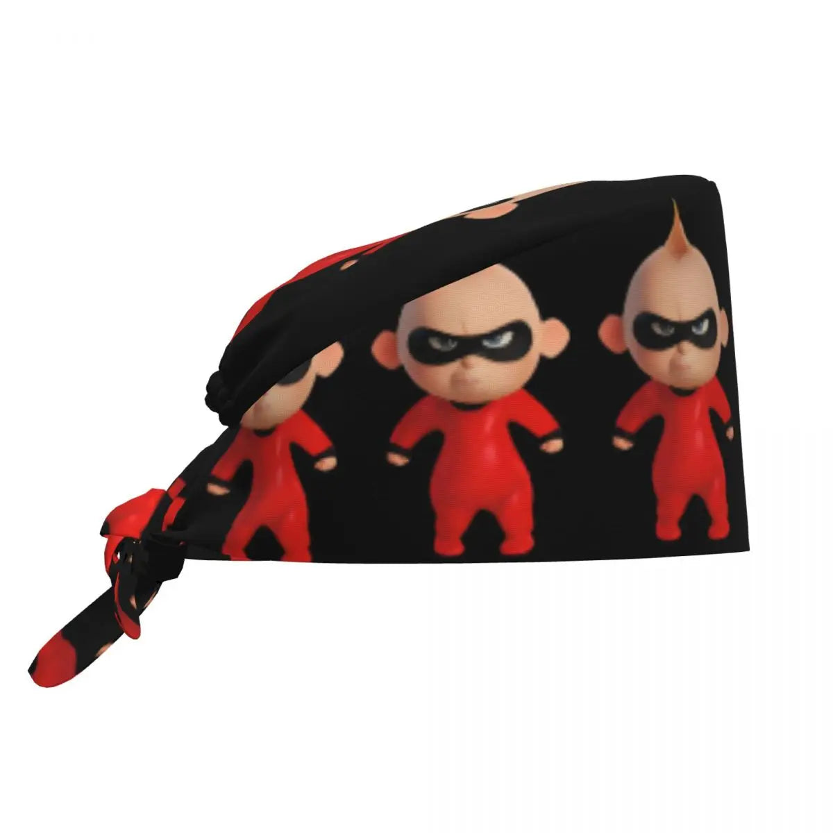 Custom The Incredibles Medical Staff Scrubs Hat Men Women Superhero Anime Doctor Nursing Surgical Cap Scrub Caps