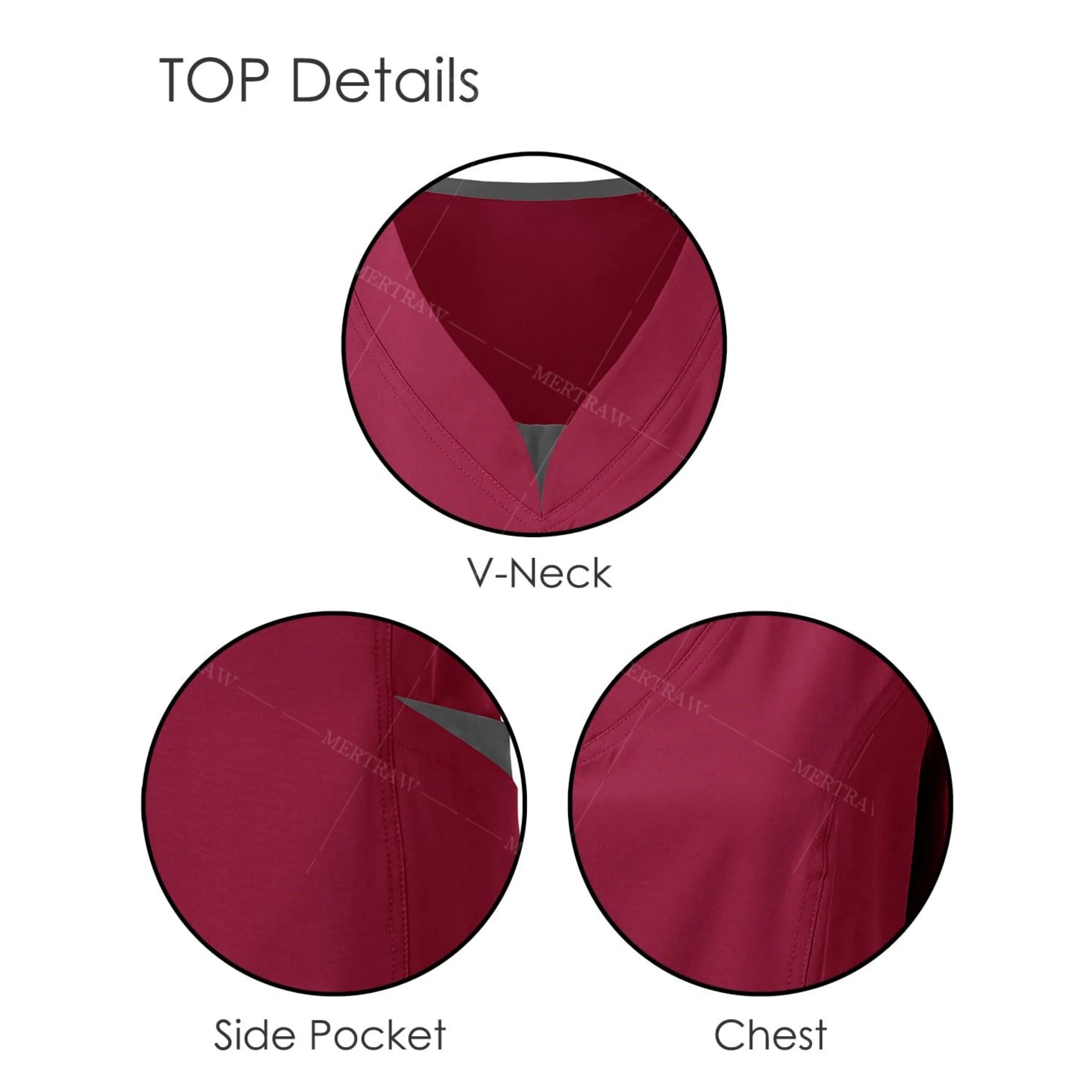 Scrub Set for Women Nurse Blouses Trendy V Neck Plus Size Nursing Blouse Beautiful Solid Color Workwear Scrub Tops and Pants