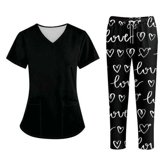 Unisex Medical Uniforms Men Women Nursing Clothes Beauty Costume Nurse Scrubs Sets Doctor Dentist Workwear Clinical Tops Pants