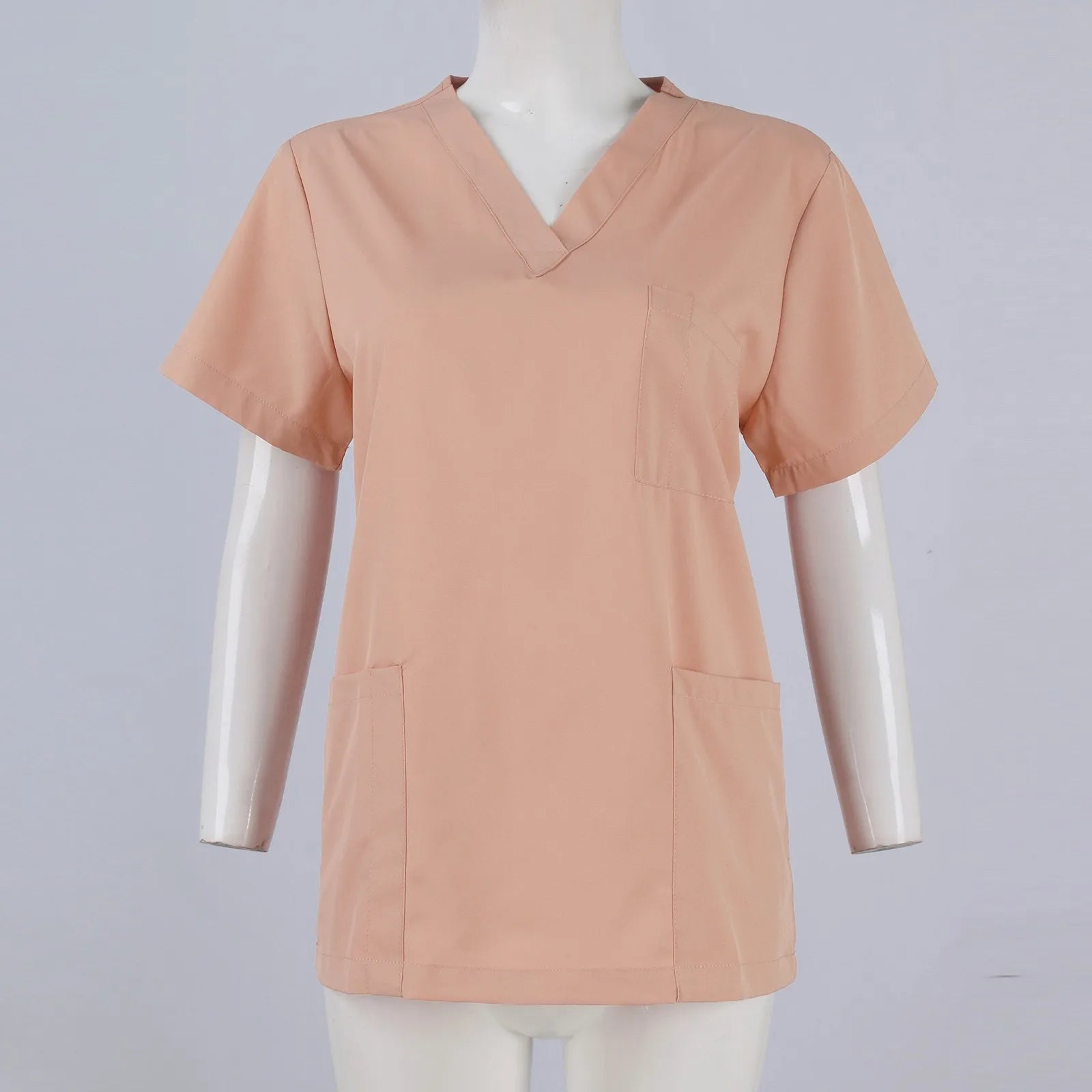 Nursing Beauty Salon Work Clothes Short sleeved Health Services Nursing Suits Summer Fashion Pet Surgical Doctor Costume Women