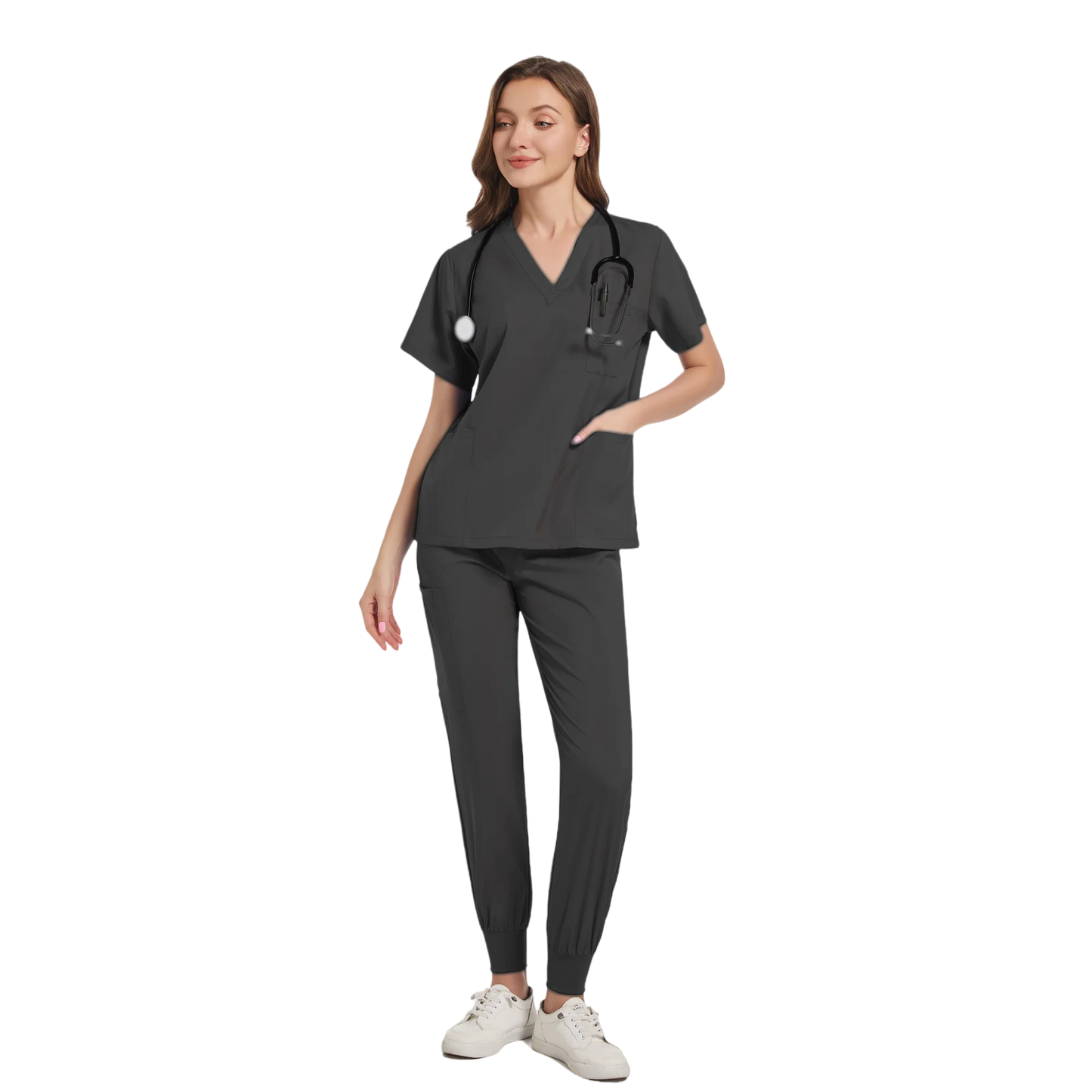 Women Scrub Set Surgical Nursing Scrub Sets Hospital Uniform Medical Factory Wholesale Uniforms Womens Custom Scrubs