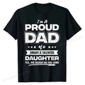 Mens I'm A Proud Dad Shirt Gift From Daughter Funny Fathers Day T Shirt New Design Man Top 80121