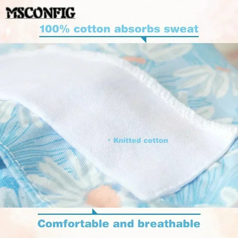 Nurse Scrubs Cap Adjustable Scrubs Hat Unisex Cotton Pink Print Nursing Caps Accessories Medical Work Hat Pet Shop Surgicals Hat