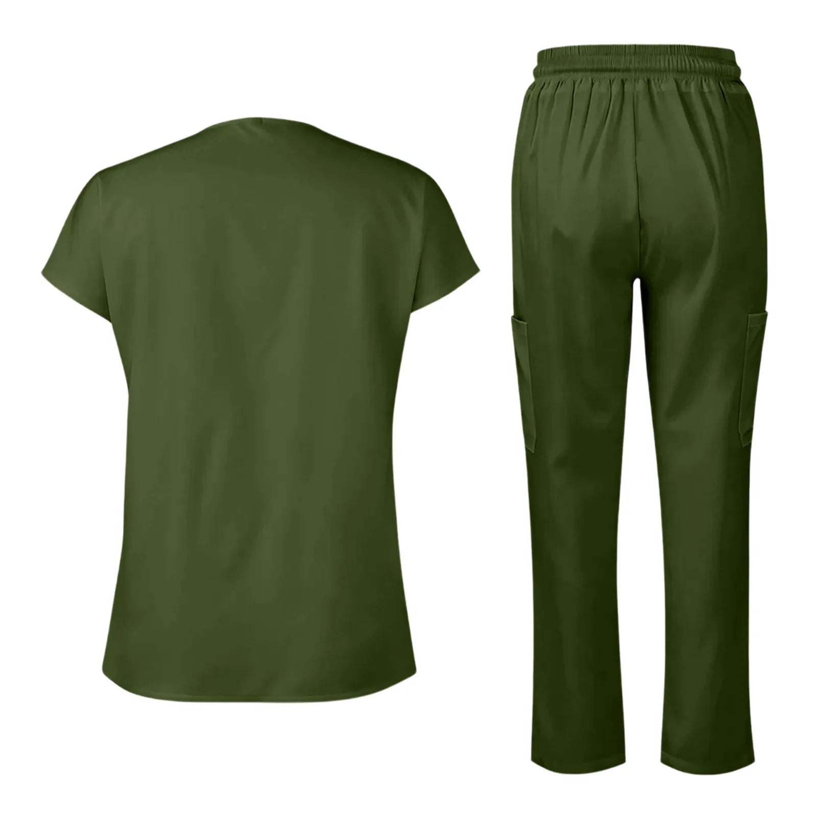 Scrubs Medical Uniform Women and Man Scrubs Set Medical Scrubs Top and Pants