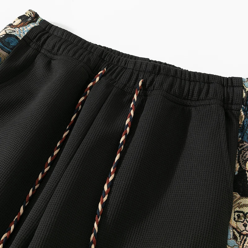 Plus Size Men's Jogger Pants Drawstring Elastic Sport Trouser Male Loose Trendy Streetwear Sweatpant Big Large 8XL Spring Summer