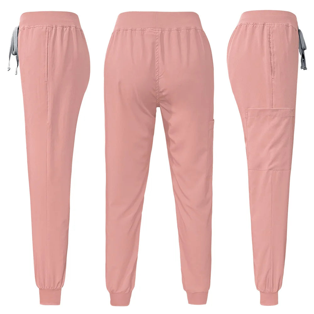 Slim Fit Medical Scrubs Uniform Women Scrub Sets Nursing Accessories Hospital Surgery Gowns Dental Clinic Beauty Salon Workwear