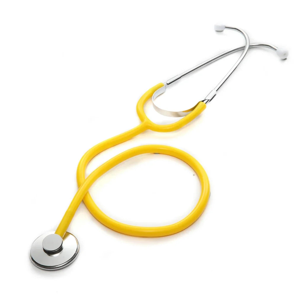 Portable Single Head Stethoscope Professional Cardiology Stethoscope Doctor Medical Equipment Student Vet Nurse Medical Device