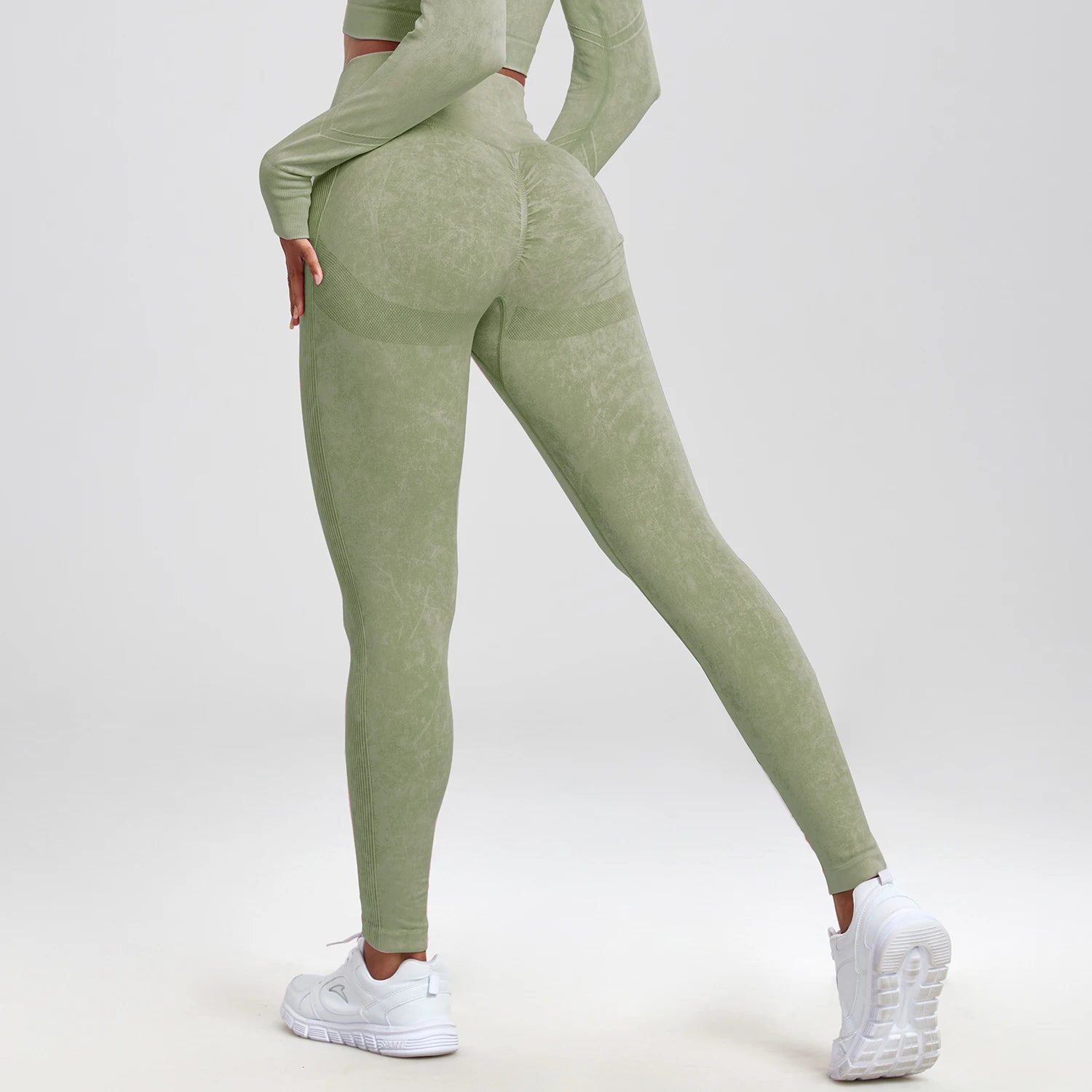 Butt Lifting Sexy Gym Leggings Women High Waist Seamless Tie Dye  Leggings Women Skinny Stretch Outdoors Hollow Out Pants