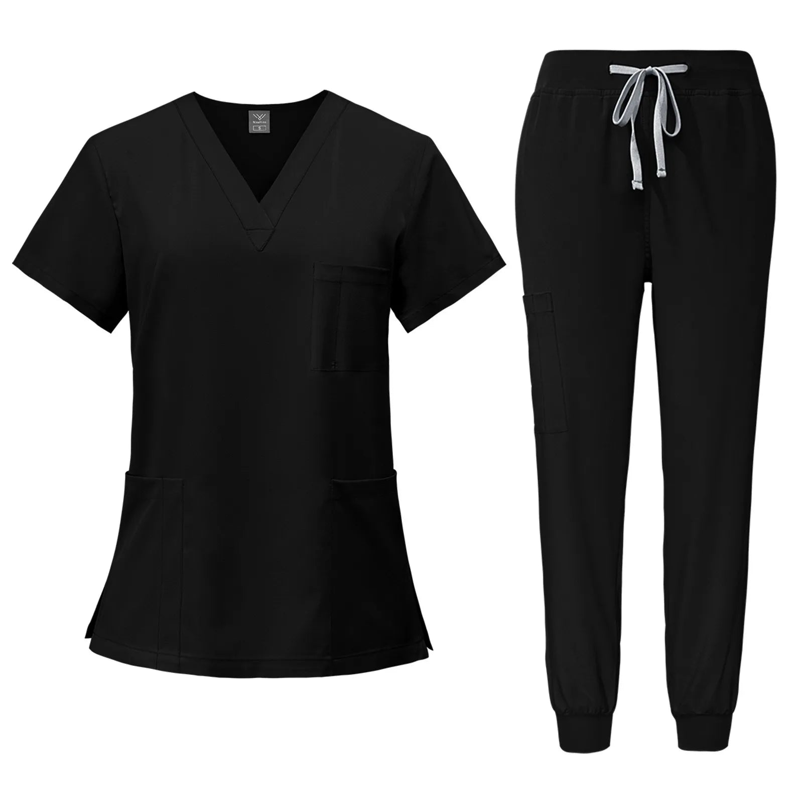 Nursing Beauty Salon Work Clothes Short sleeved Health Services Nursing Suits Summer Fashion Pet Surgical Doctor Costume Women