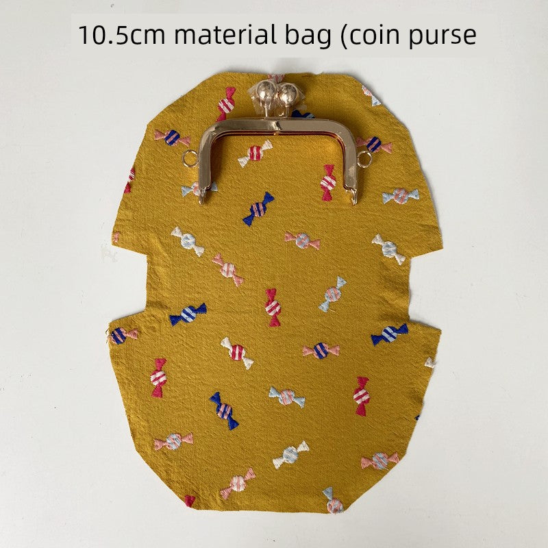 Machine Embroidery Extended Mobile Phone Bag Fabric