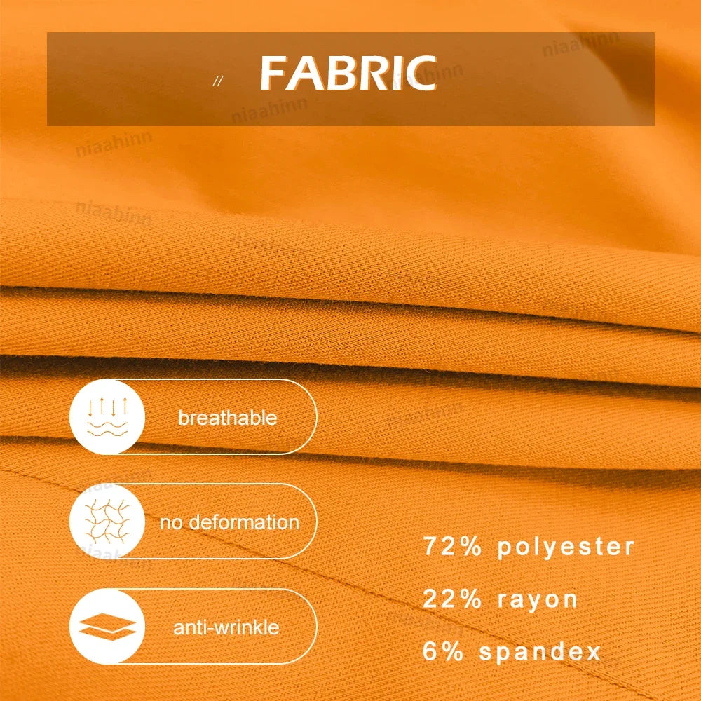 Doctor Nursing Uniforms Multicolour Jogger Suit V-neck Tops Pocket Pants Nurse Scrubs Set New Medical Clinical Clothes Women Men