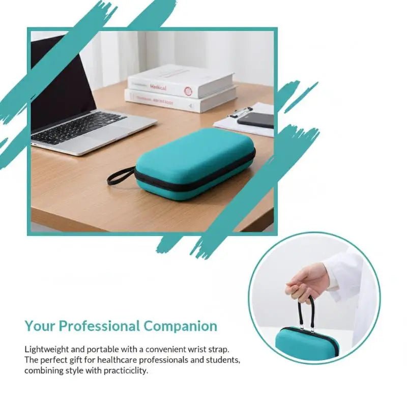 Nurse Stethoscope Storage Case Medical Organizer Bag EVA Hard Cover Travel Carrying Solution For Students Home HospitalHot