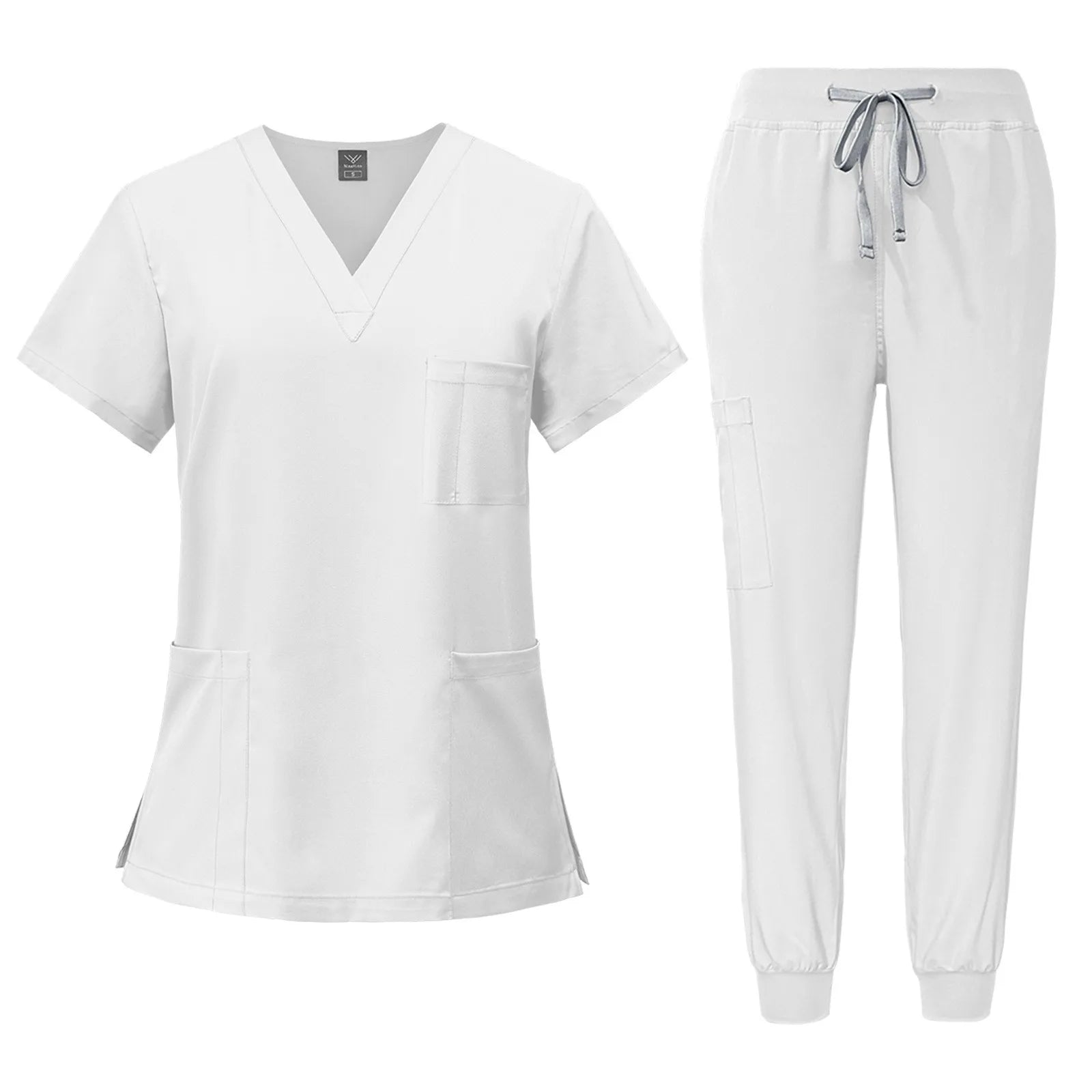 Nursing Beauty Salon Work Clothes Short sleeved Health Services Nursing Suits Summer Fashion Pet Surgical Doctor Costume Women