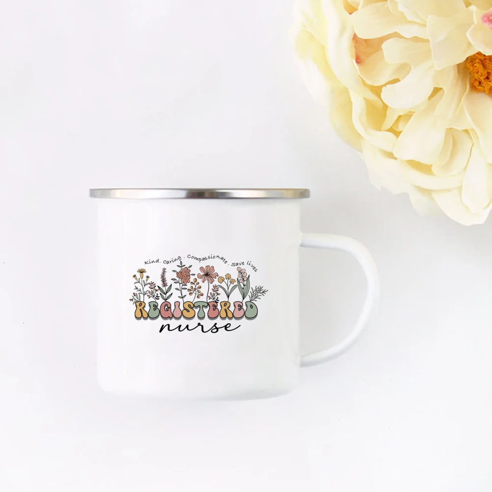 Kind Caring Compassionate Save Lives Registered Nurse Gifts Mug Nurse Graduation Gifts Best Gift for Nurses Practitioner