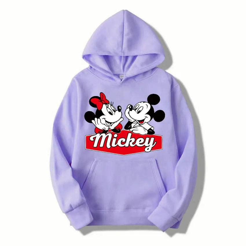 Womens Disney Mickey Mouse Graphic Sweatshirt All Items Buy 1 Authentic and Free Shipping Clothes Y2K Woman Winter Hoodie Jacket
