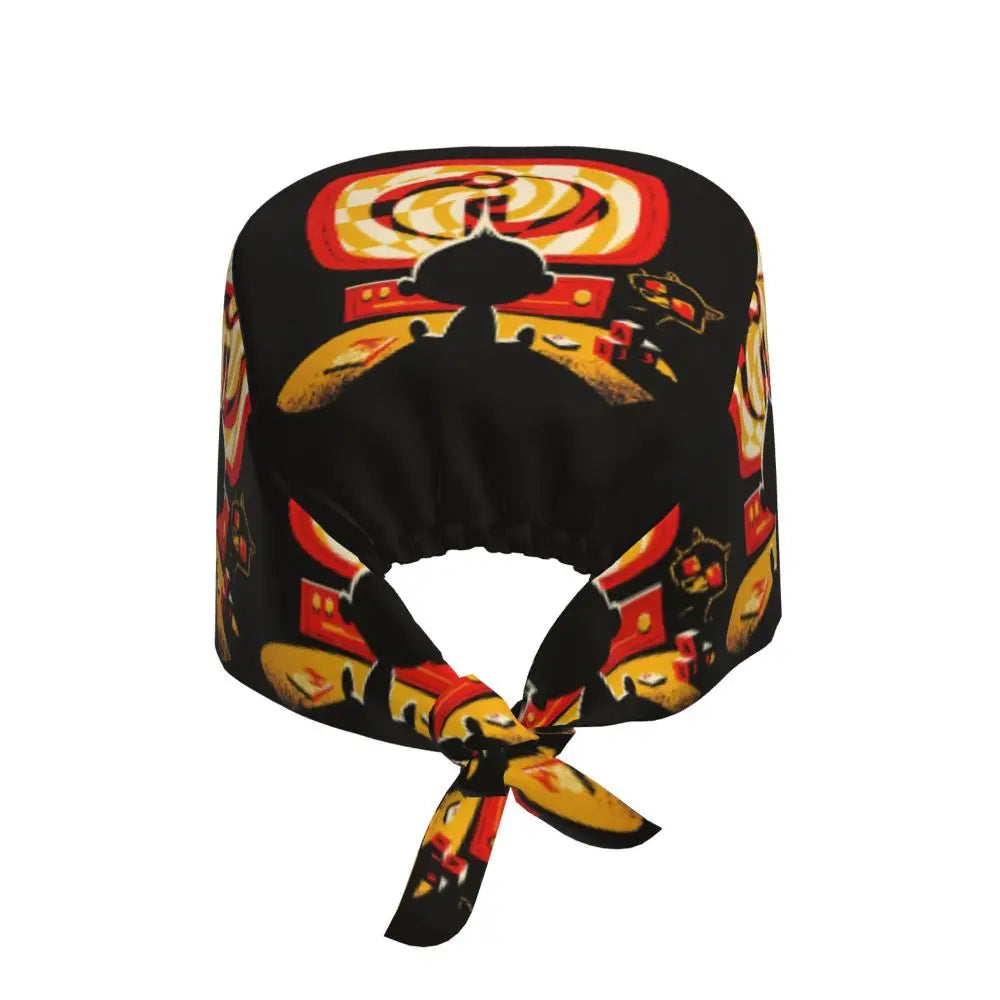 Custom The Incredibles Medical Staff Scrubs Hat Men Women Superhero Anime Doctor Nursing Surgical Cap Scrub Caps