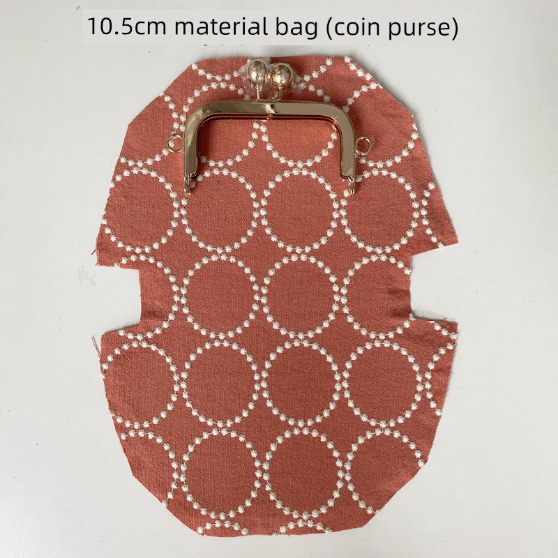 Machine Embroidery Extended Mobile Phone Bag Fabric