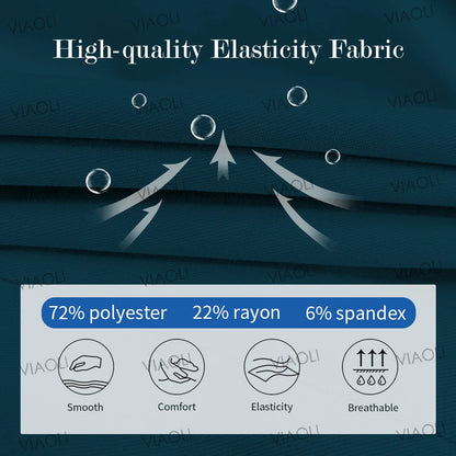 Unisex Medical Uniforms Men Women Nursing Clothes Beauty Costume Nurse Scrubs Sets Doctor Dentist Workwear Clinical Tops Pants