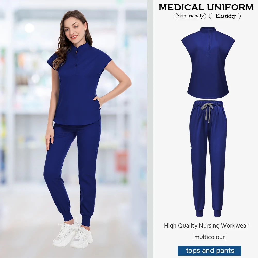 Medical Clinic Hospital Uniforms Surgical Operating Doctor Nurse Clothes Veterinary Uniform Healthcare Clinic Pharmacy Work Wear