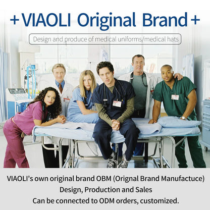 Medical Nursing Hospital Uniform Jacket Scrubs Uniforms Men Top Scrub Women Doctor Nurse Work Clothes Veterinary Pet Clinic Coat