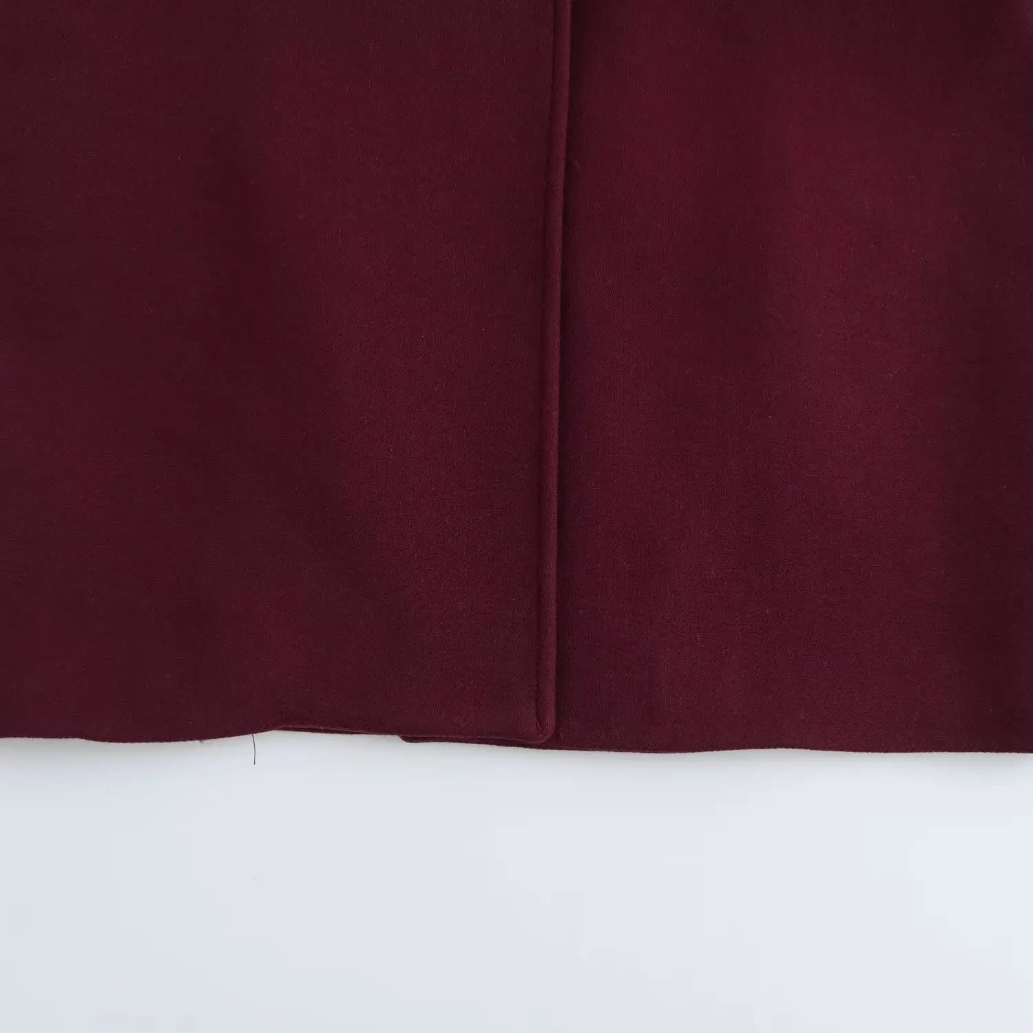 HH Female Autumn Winter Fashion Woolen Long Coat Woman Casual Turn-Down Collar Long Sleeves Pockets Double Breasted Coat
