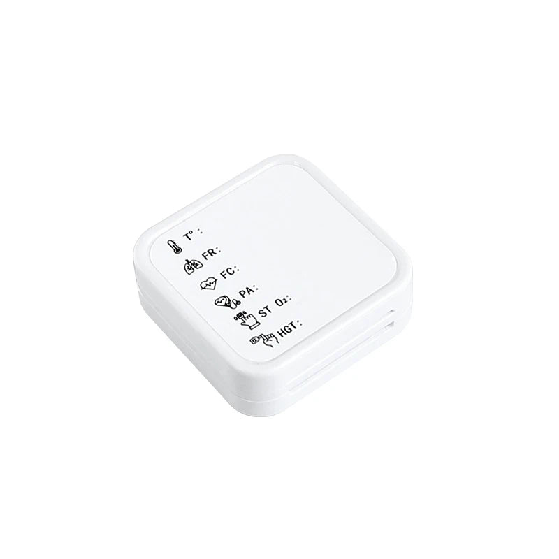 Nurse Stamp Daily Vital Sign Monitoring For Routine Patient Health Check Recording Heart Rate Blood Pressure Oxygen Saturation