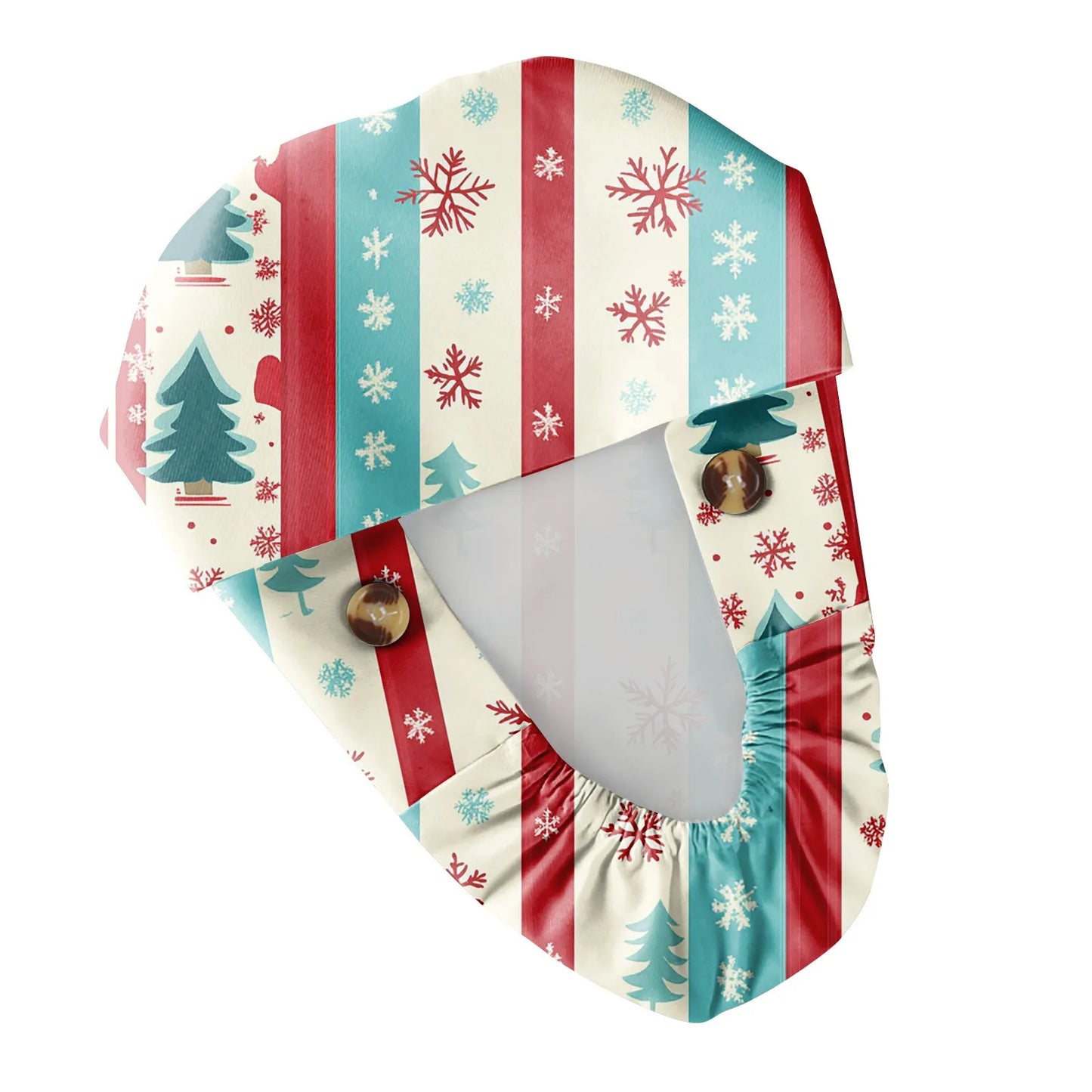 Christmas scrubs caps Pet shop hats Beauty Cleaning cap Wholesale prices cotton pet grooming nursing scrubs work cap