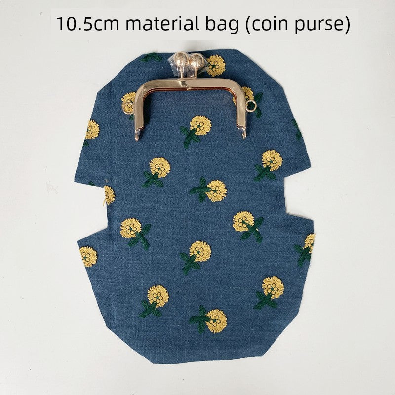 Machine Embroidery Extended Mobile Phone Bag Fabric