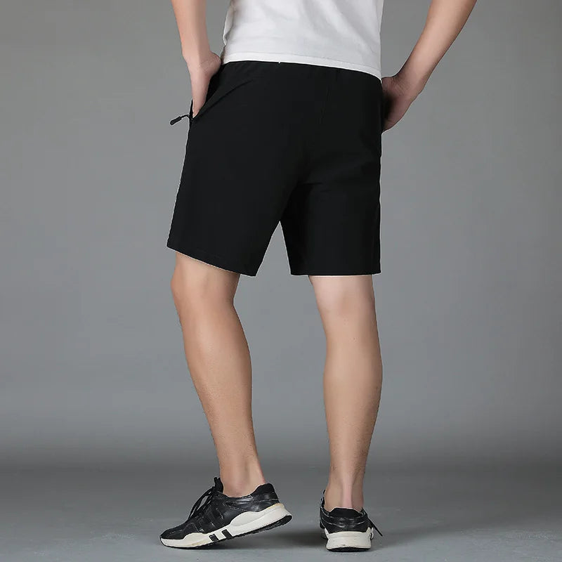 Plus Size 11XL 12XL Summer Men Solid Sport Shorts Mens Breathable Beach Shorts Men Large Quick Dry Jogger Shorts Male 9XL 10XL