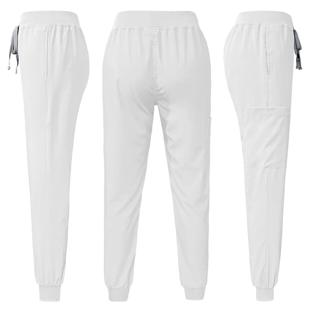 Slim Fit Medical Scrubs Uniform Women Scrub Sets Nursing Accessories Hospital Surgery Gowns Dental Clinic Beauty Salon Workwear