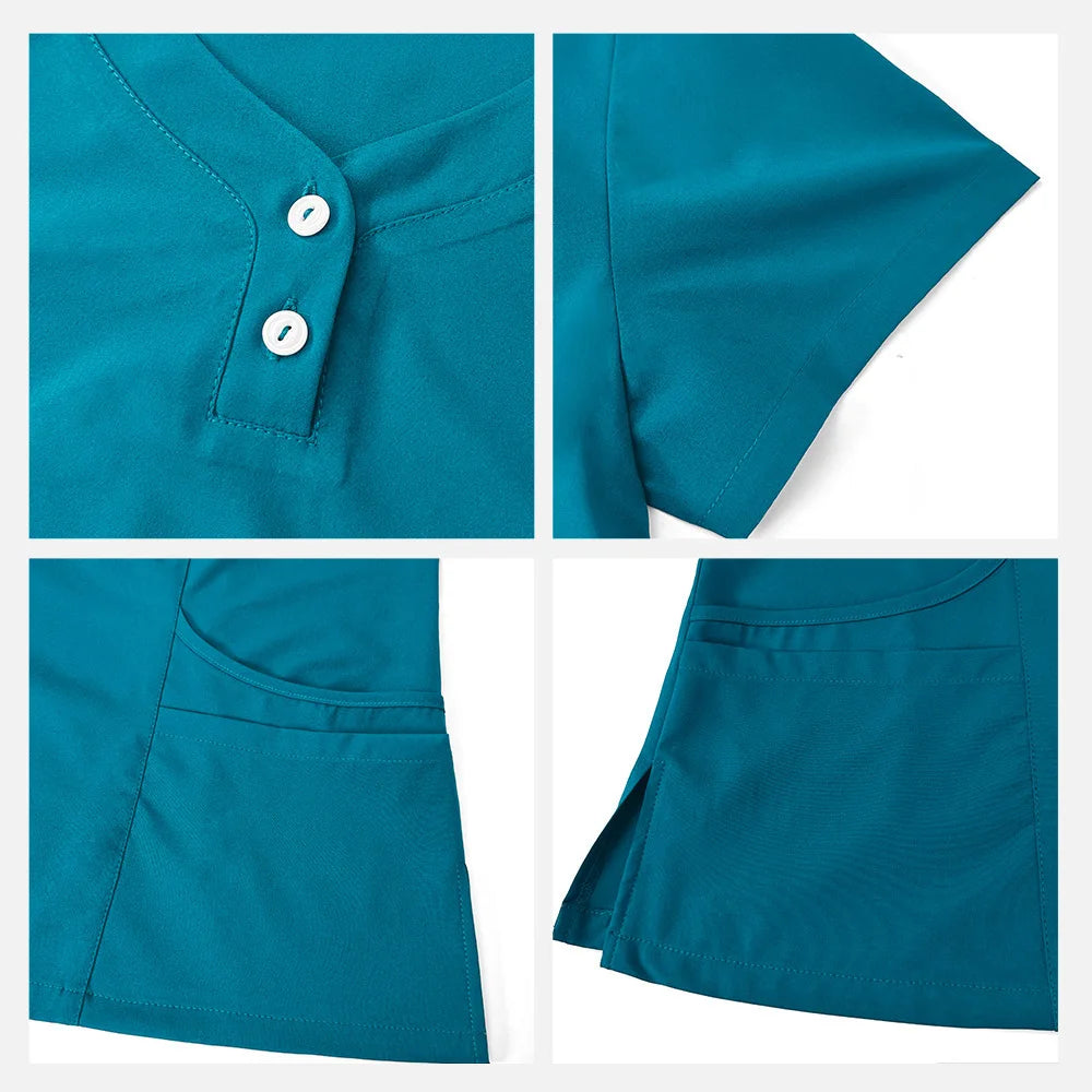 Frosted Suit Uniforms for men's Hospital Gowns Pharmacy Beauty Work Clothes