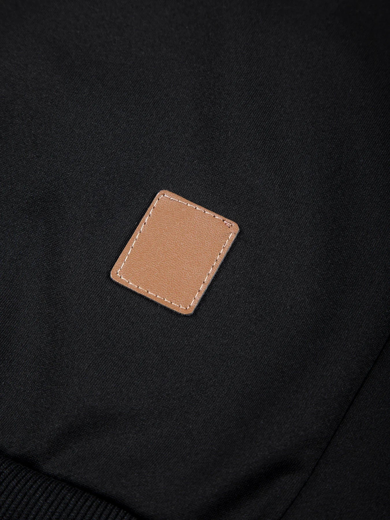 Winter Men's Warm Fleece Thicken Long Sleeve Pullover Solid Color Half Zipper Sweatshirt Knitted Sweater Streetwear Jacket Top