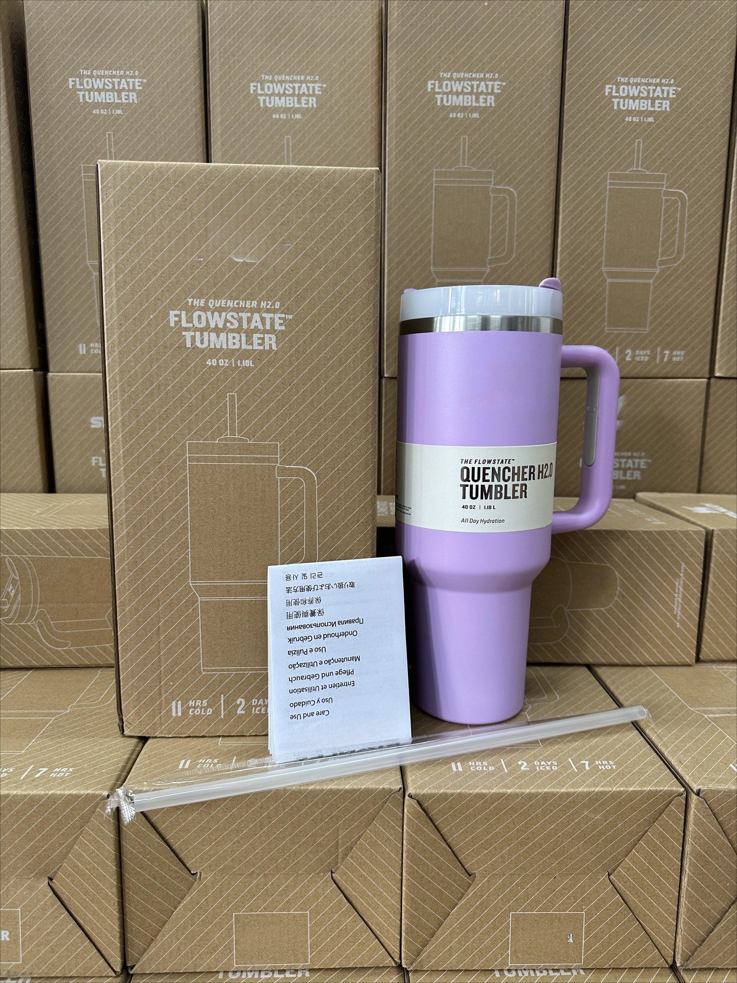 40oz Stainless Steel Vacuum Mug Double-Wall Insulated Travel Cup with Handle Straw Lid for Hot And Cold Beverages