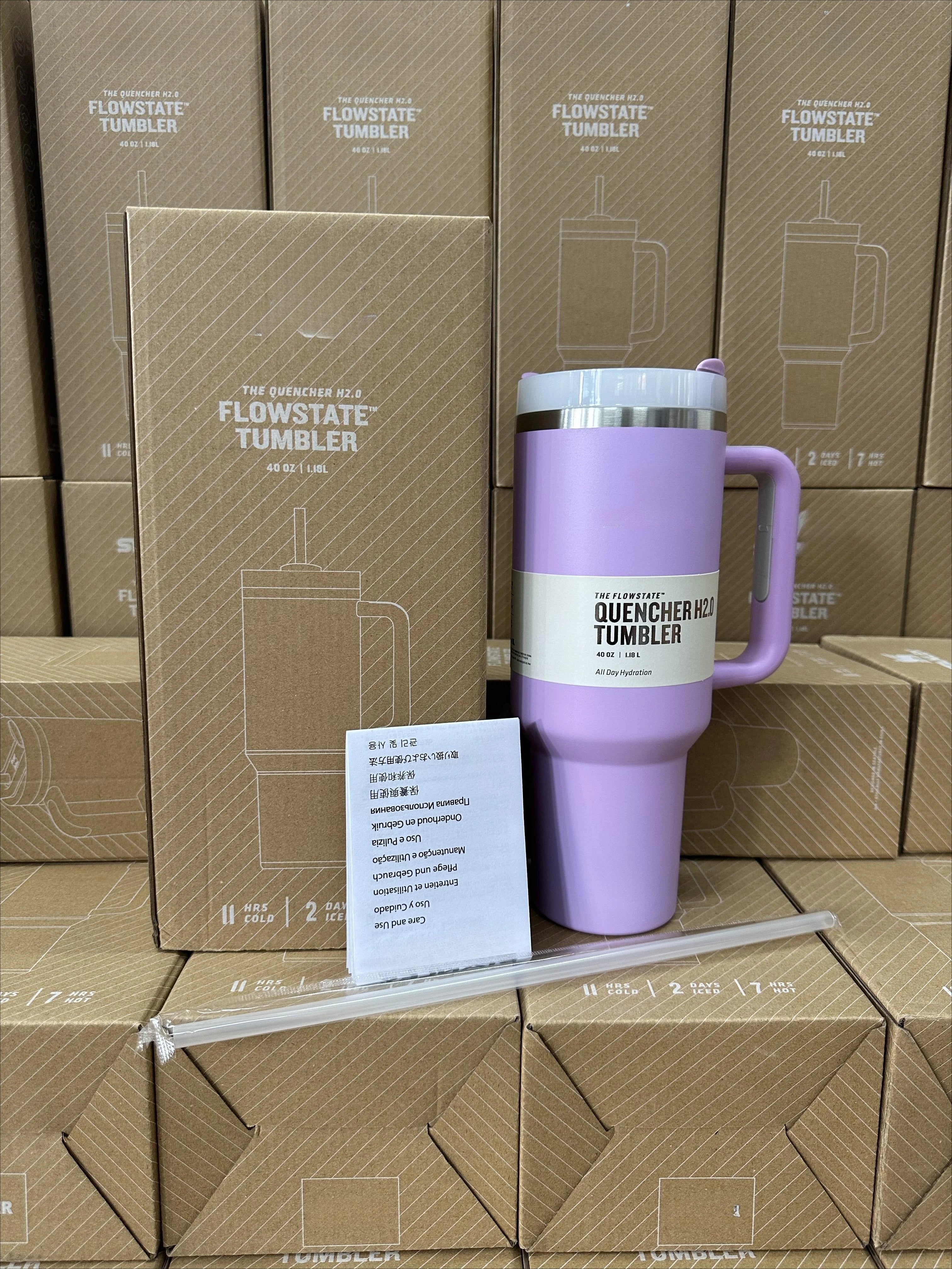 40oz Stainless Steel Vacuum Mug Double-Wall Insulated Travel Cup with Handle Straw Lid for Hot And Cold Beverages
