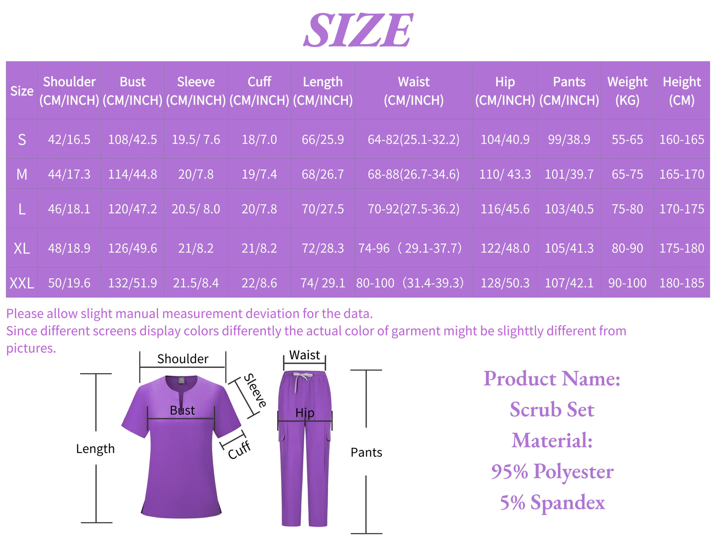 New Scrubs Uniform Multi Short Sleeve Tops Pants Hospital Set Women Pet Shop Doctor Scrub Medical Surgery Workwear Scrub Suit