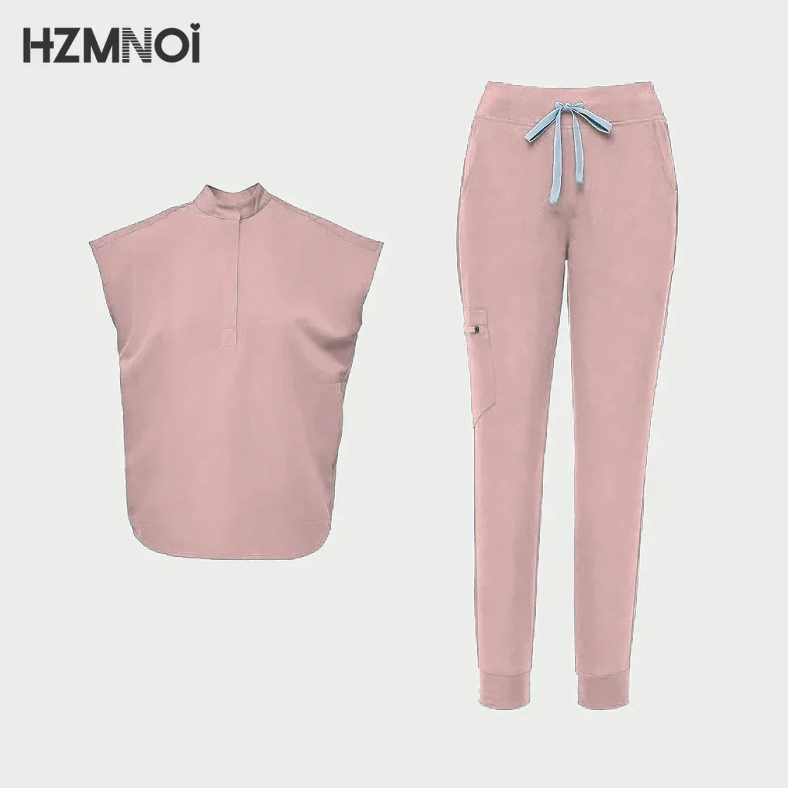 Scrub Sets Nurse Surgical Uniform Women Summer Slim Comfortable Oral Doctor Work Wear Short Sleeve Sets Operating Room Clothes