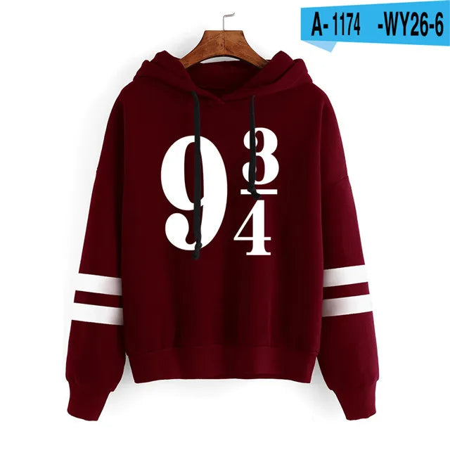 Harrys Glasses Printed Sweatshirt Hoodies Women/Men Casual Harajuku Hoodie Sweatshirts Fashion Fleece Jacket Coat Brand Clothes