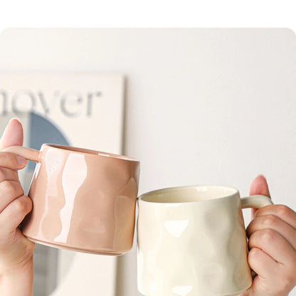 High-value Coffee Cups Large-capacity Mugs for Household Use, Afternoon Tea Cups, High-quality Coffee Special Cups, Lattes.