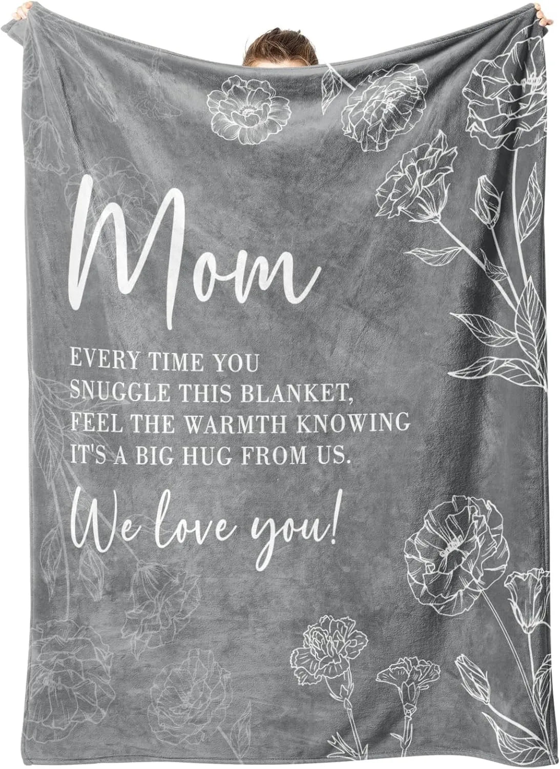 1PC Blanket Festival Gifts for Elder Mom Dad Grandpa Grandma idea Gifts Birthday gifts Warm soft Throw Nap Blankets Gift Season