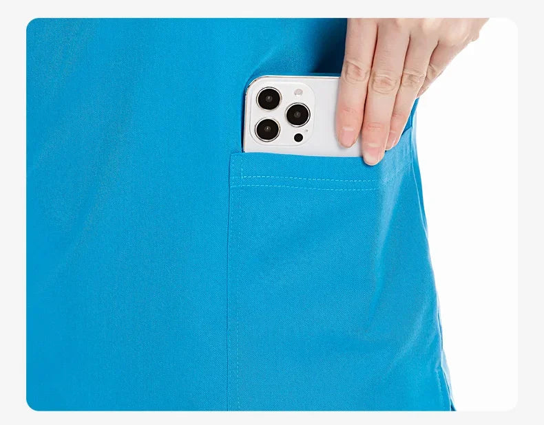Women Scrubs Sets Nurse Accessories Medical Uniform Slim Fit Hospital Dental Clinical Workwear Clothing Surgical Overall Suits