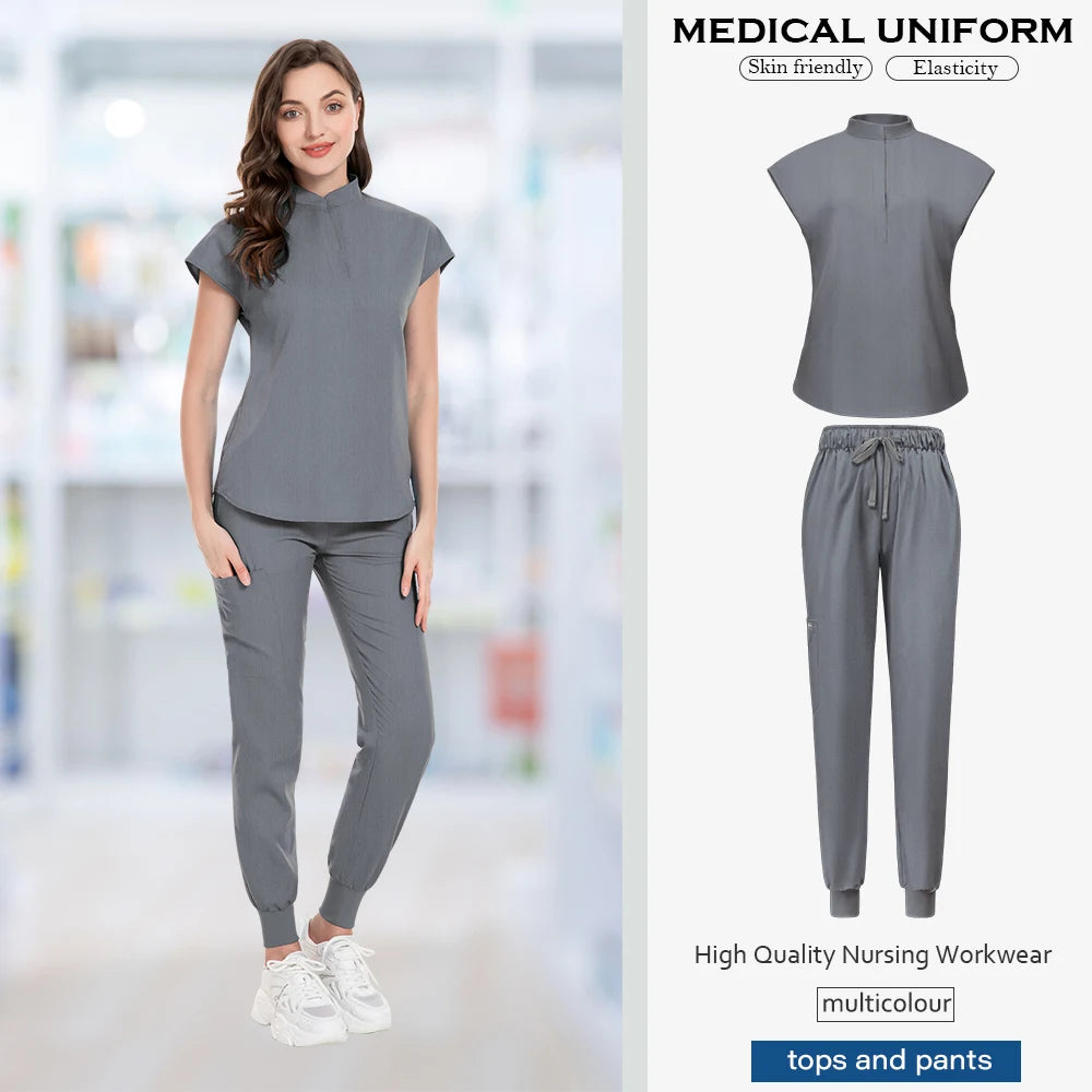 Medical Clinic Hospital Uniforms Surgical Operating Doctor Nurse Clothes Veterinary Uniform Healthcare Clinic Pharmacy Work Wear