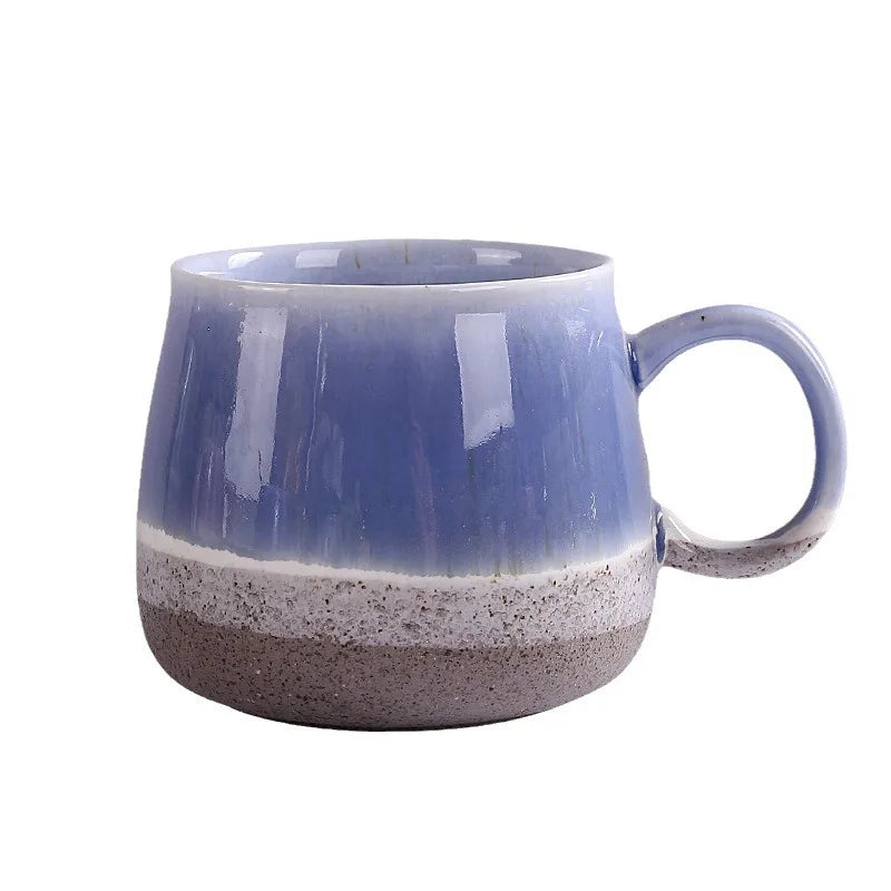 Kiln-changed Glazed Ceramic Cup Simple Household Large Capacity Office Drinking Mug