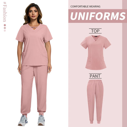 Quick Dry Operating Room Isolation Scrubs Set for Men and Women Elastic Brush Hand Workwear Special Use Clothing Factory Outlet