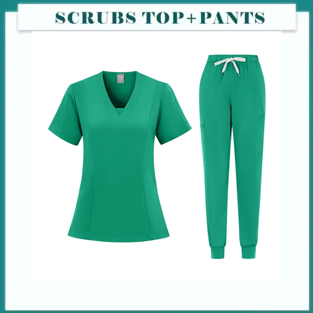 Scrub Sets Uniform Women Joggers Hospital Accessories Medical Surgical Gown Pharmacy Healthcare Work Wear Unisex Mens Scrub Soft