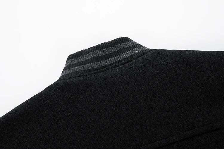 Autumn and Winter Coat Mens Clothes Loose Fashion Baseball Suit Trend Jacket