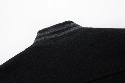 Autumn and Winter Coat Mens Clothes Loose Fashion Baseball Suit Trend Jacket