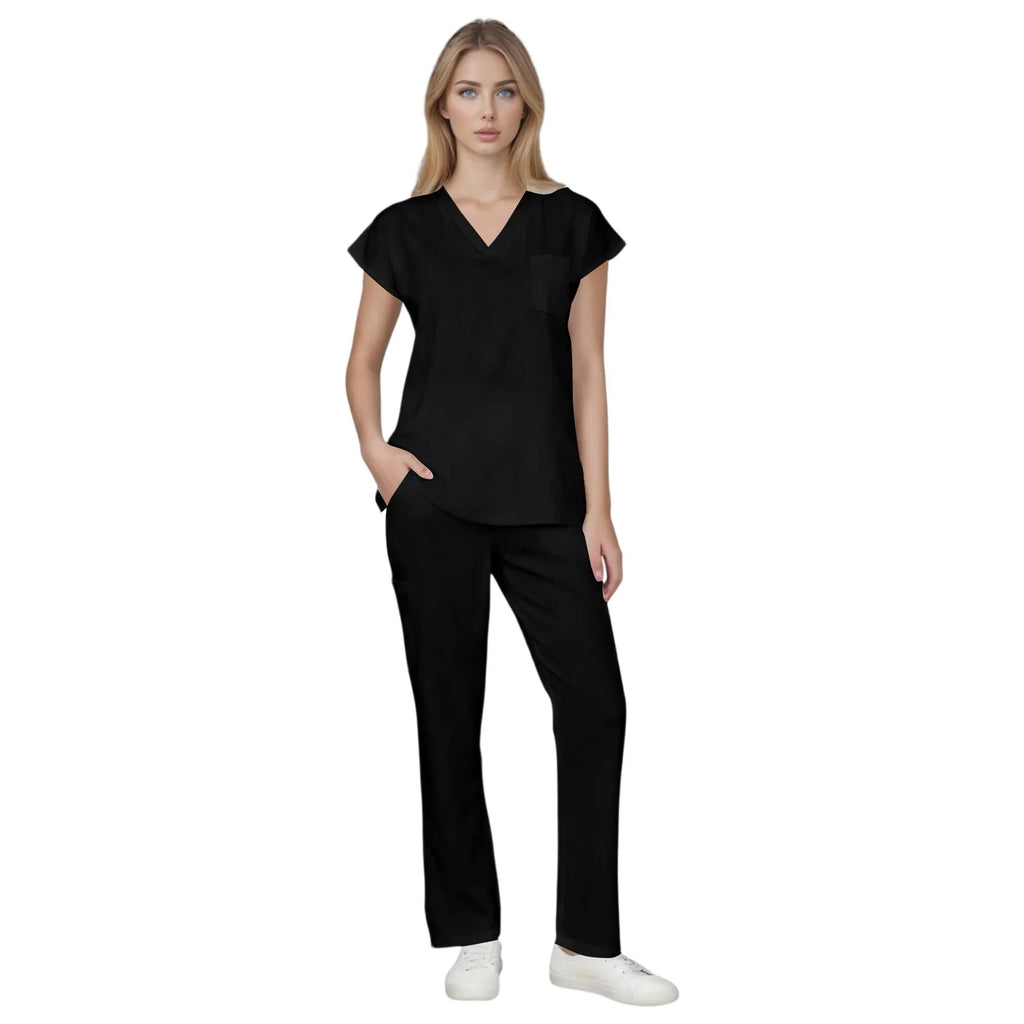 Scrubs Medical Uniform Women and Man Scrubs Set Medical Scrubs Top and Pants