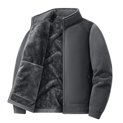 Winter Men Fleece Warm Jackets Mens Windproof Thick Jackets Parkas Coats Men Hooded Casual Outwear Jacket