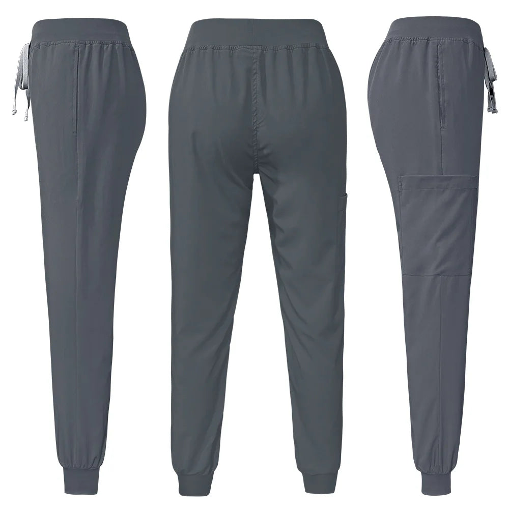 Slim Fit Medical Scrubs Uniform Women Scrub Sets Nursing Accessories Hospital Surgery Gowns Dental Clinic Beauty Salon Workwear